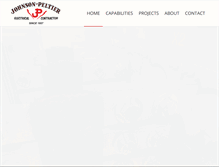 Tablet Screenshot of johnson-peltier.com